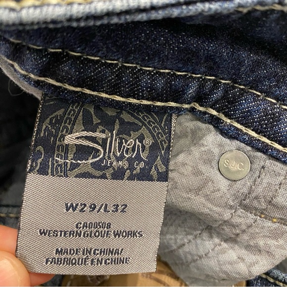 Silver Suki Surplus denim jeans women’s 29/34 - Picture 8 of 9